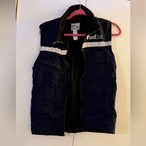 Fedex uniforms vest Jacket , size s